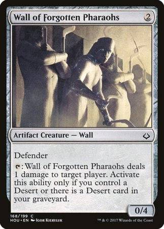 Wall of Forgotten Pharaohs [Hour of Devastation] - Destination Retro