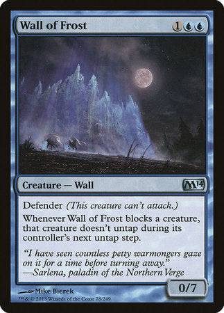 Wall of Frost [Magic 2014] - Destination Retro