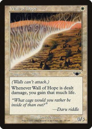 Wall of Hope [Legions] - Destination Retro