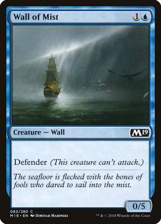Wall of Mist [Core Set 2019] - Destination Retro