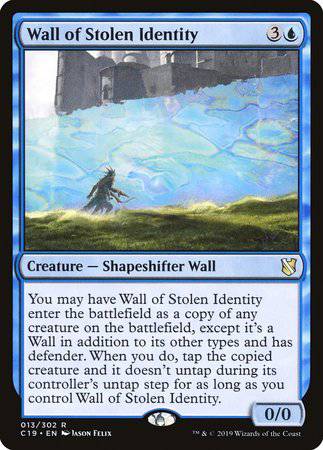Wall of Stolen Identity [Commander 2019] - Destination Retro