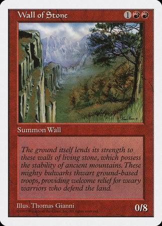 Wall of Stone [Fifth Edition] - Destination Retro