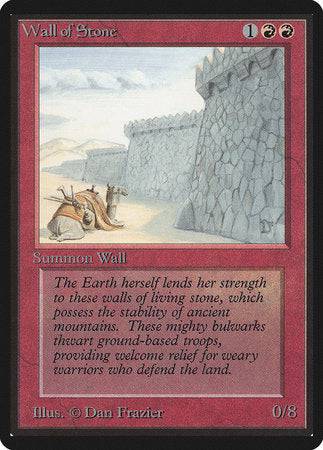 Wall of Stone [Limited Edition Beta] - Destination Retro