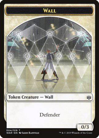 Wall Token [War of the Spark Tokens] - Destination Retro