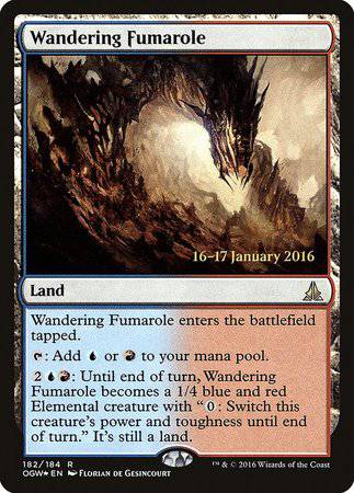 Wandering Fumarole [Oath of the Gatewatch Promos] - Destination Retro