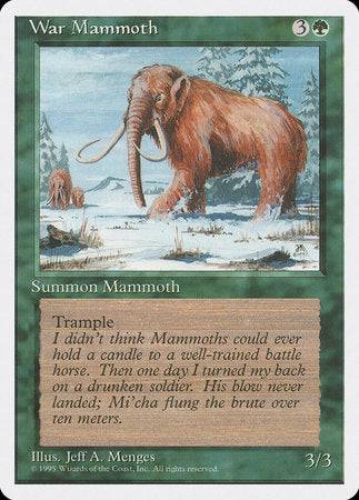 War Mammoth [Fourth Edition] - Destination Retro