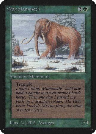 War Mammoth [Limited Edition Alpha] - Destination Retro