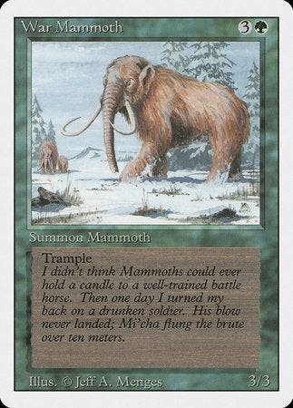 War Mammoth [Revised Edition] - Destination Retro