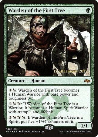Warden of the First Tree [Fate Reforged Promos] - Destination Retro