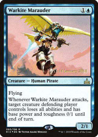 Warkite Marauder [Rivals of Ixalan Promos] - Destination Retro