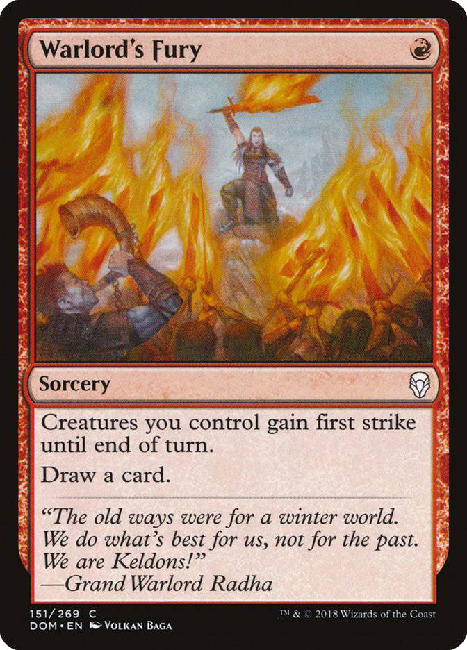 Warlord's Fury [Dominaria] - Destination Retro
