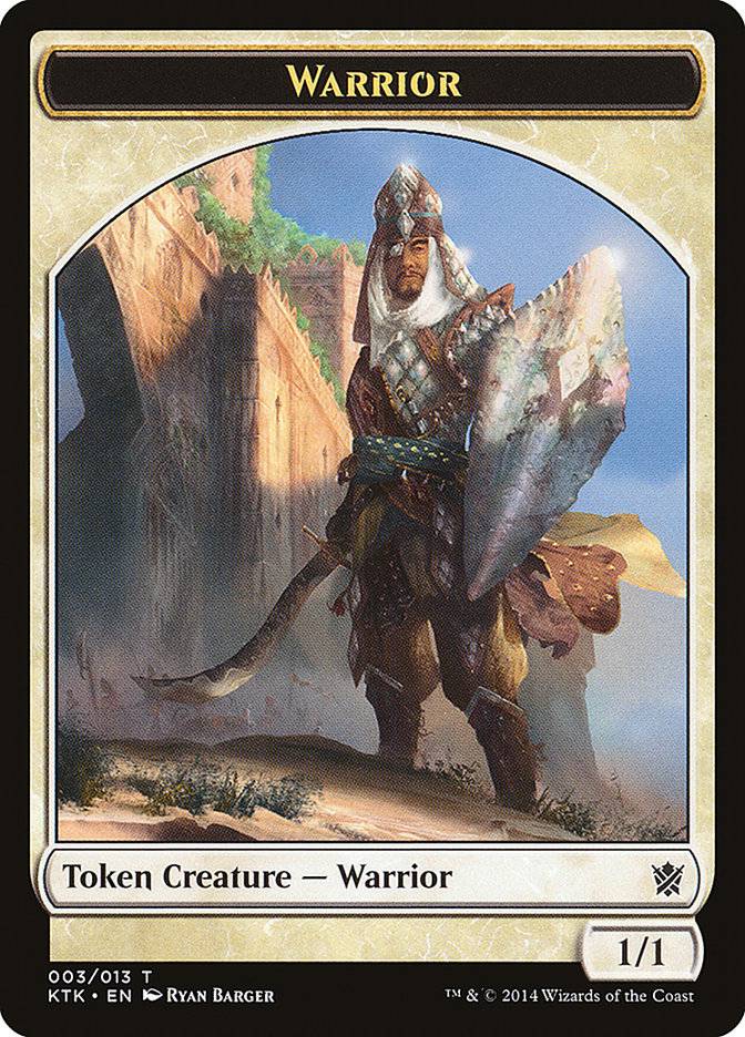 Warrior (003/013) [Khans of Tarkir Tokens] - Destination Retro