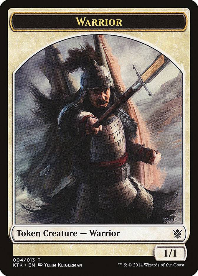 Warrior (004/013) [Khans of Tarkir Tokens] - Destination Retro