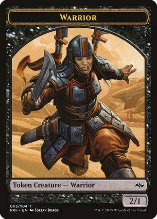 Warrior Token [Fate Reforged Tokens] - Destination Retro
