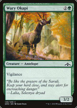 Wary Okapi [Guilds of Ravnica] - Destination Retro