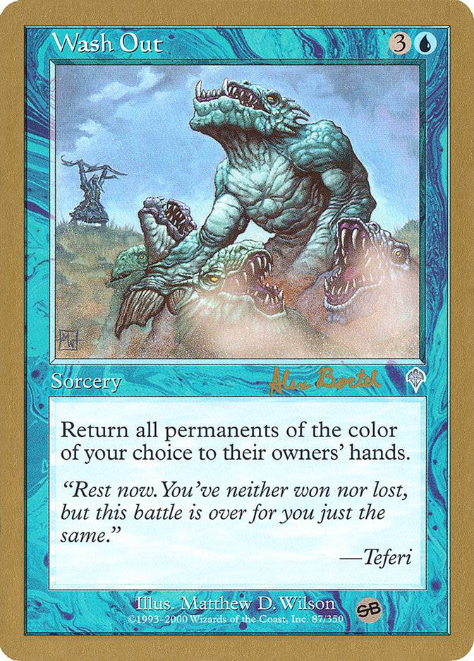 Wash Out (Alex Borteh) (SB) [World Championship Decks 2001] - Destination Retro