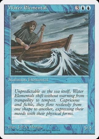 Water Elemental [Fourth Edition] - Destination Retro