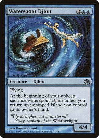 Waterspout Djinn [Duel Decks: Jace vs. Chandra] - Destination Retro