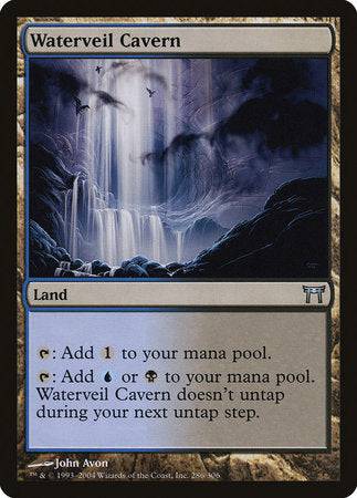 Waterveil Cavern [Champions of Kamigawa] - Destination Retro