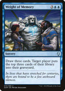 Weight of Memory [Dominaria] - Destination Retro