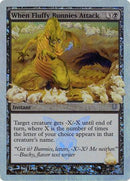When Fluffy Bunnies Attack (Alternate Foil) [Unhinged] - Destination Retro