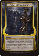 When Will You Learn? (Archenemy: Nicol Bolas) [Archenemy: Nicol Bolas Schemes] - Destination Retro