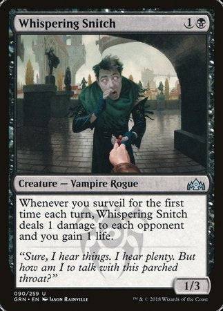 Whispering Snitch [Guilds of Ravnica] - Destination Retro