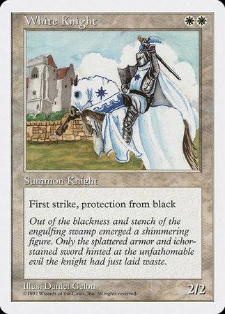White Knight [Fifth Edition] - Destination Retro