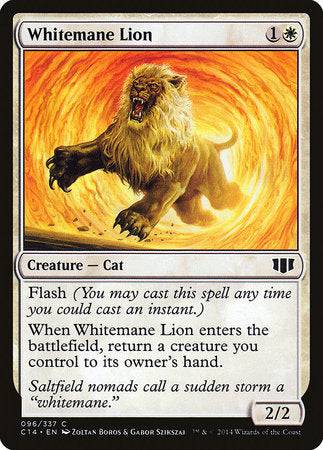 Whitemane Lion [Commander 2014] - Destination Retro