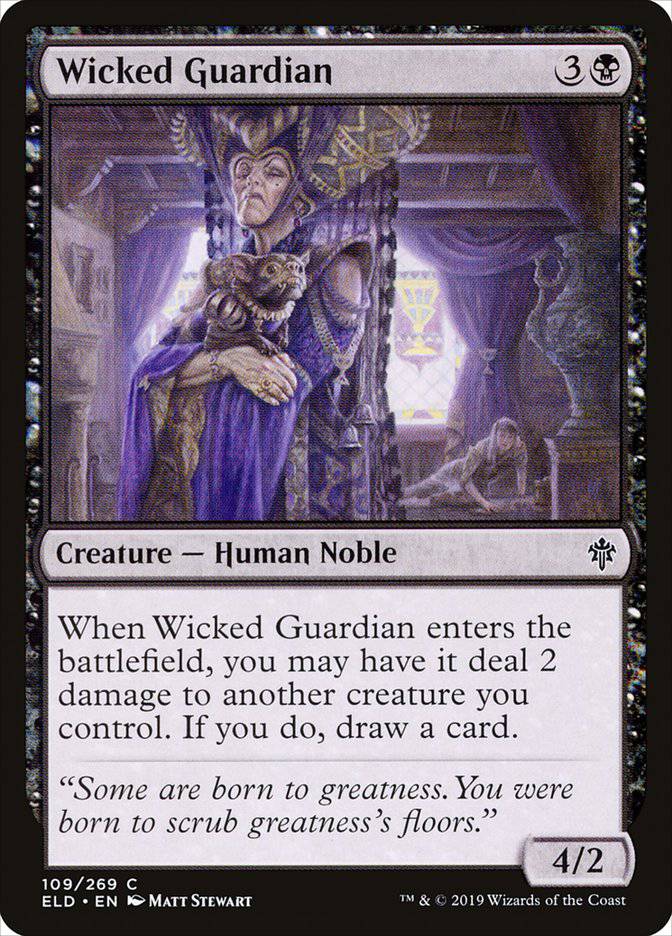 Wicked Guardian [Throne of Eldraine] - Destination Retro