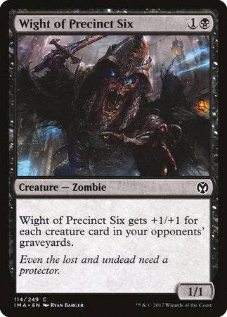 Wight of Precinct Six [Iconic Masters] - Destination Retro