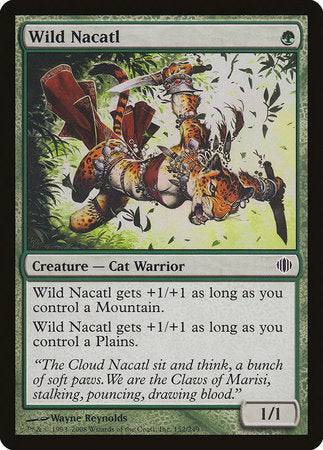 Wild Nacatl [Shards of Alara] - Destination Retro
