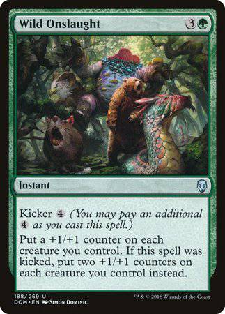 Wild Onslaught [Dominaria] - Destination Retro