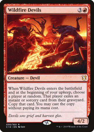 Wildfire Devils [Commander 2019] - Destination Retro