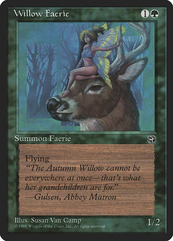 Willow Faerie (Gulsen Flavor Text) [Homelands] - Destination Retro