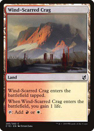 Wind-Scarred Crag [Commander 2019] - Destination Retro