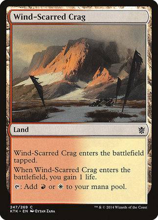 Wind-Scarred Crag [Khans of Tarkir] - Destination Retro