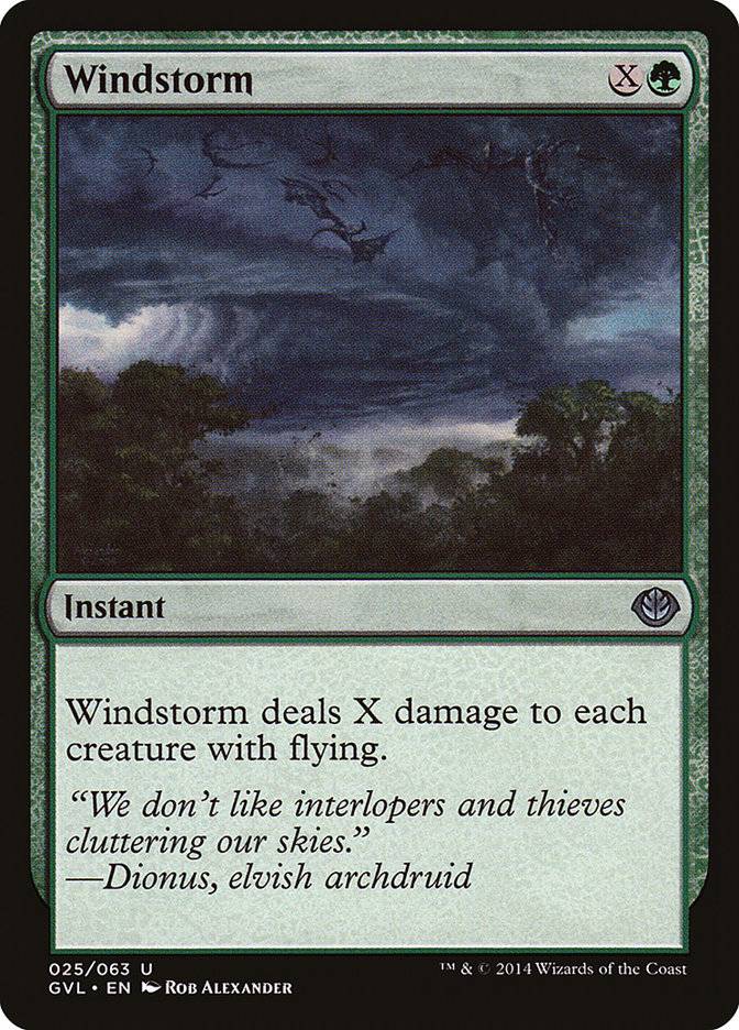 Windstorm (Garruk vs. Liliana) [Duel Decks Anthology] - Destination Retro