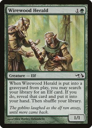 Wirewood Herald [Duel Decks: Elves vs. Goblins] - Destination Retro