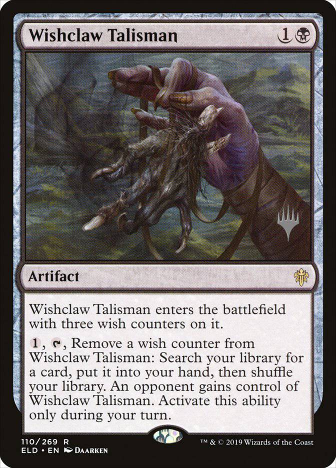 Wishclaw Talisman (Promo Pack) [Throne of Eldraine Promos] - Destination Retro