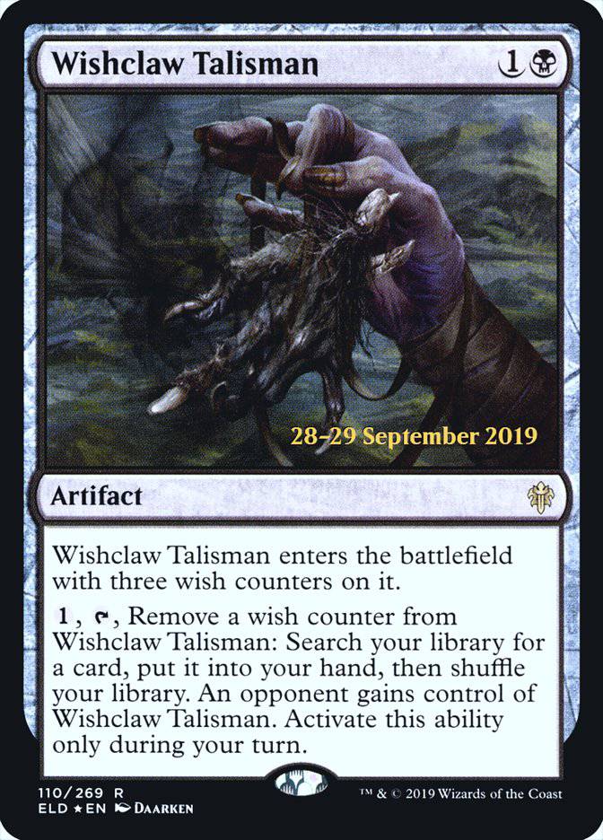 Wishclaw Talisman  [Throne of Eldraine Prerelease Promos] - Destination Retro