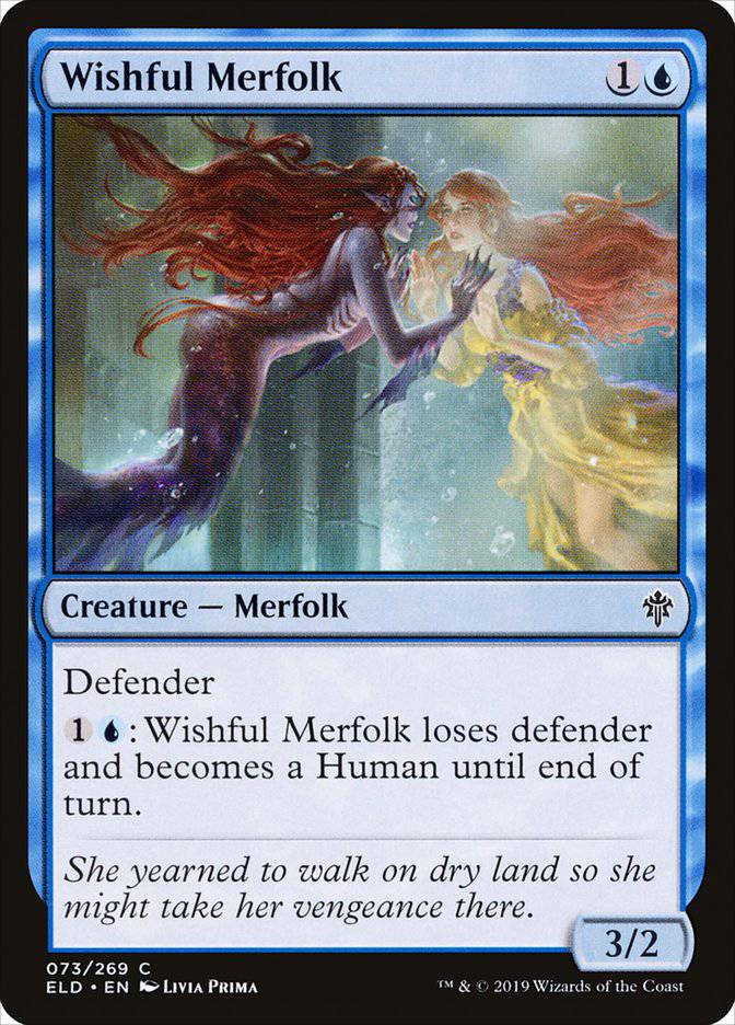 Wishful Merfolk [Throne of Eldraine] - Destination Retro