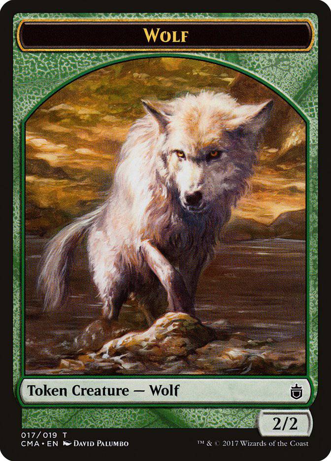 Wolf (017/019) [Commander Anthology Tokens] - Destination Retro