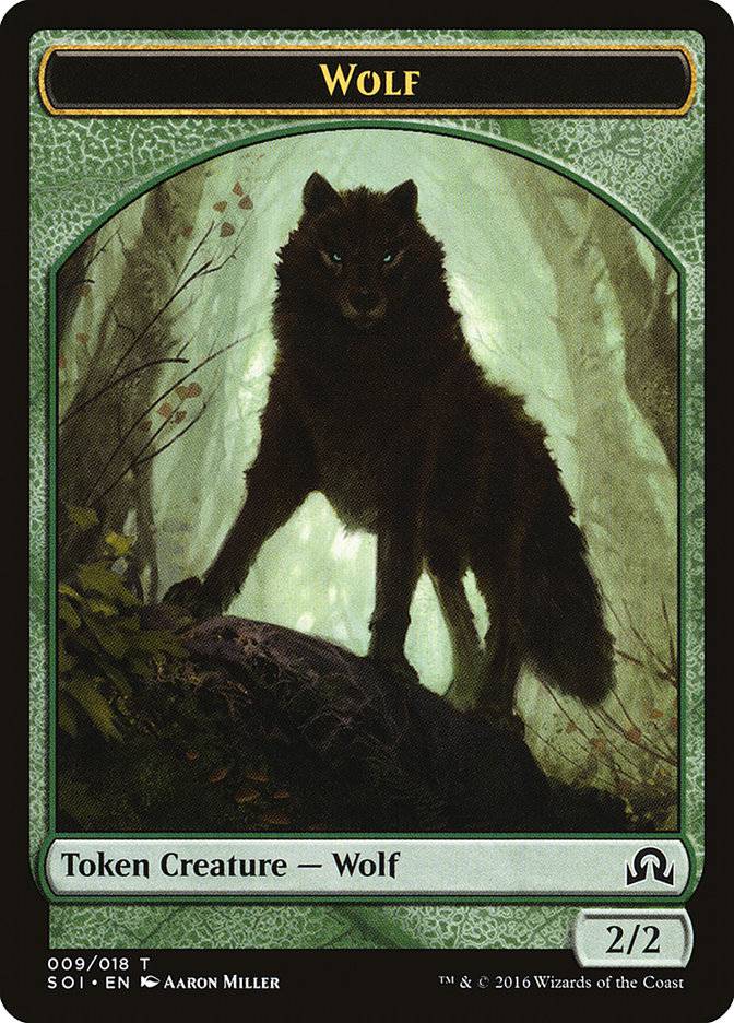 Wolf [Shadows over Innistrad Tokens] - Destination Retro