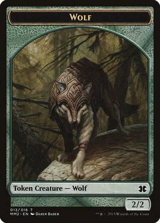 Wolf Token [Modern Masters 2015 Tokens] - Destination Retro