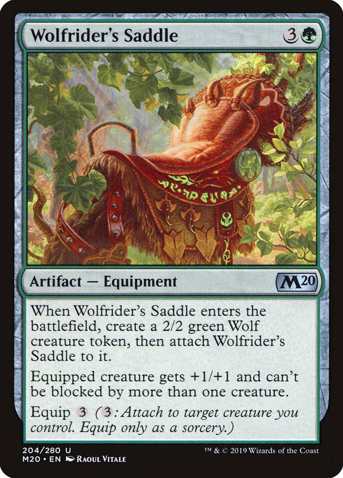 Wolfrider's Saddle [Core Set 2020] - Destination Retro
