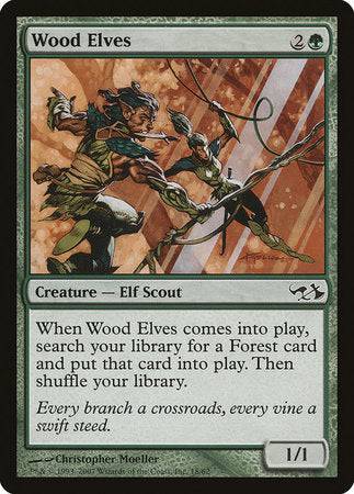 Wood Elves [Duel Decks: Elves vs. Goblins] - Destination Retro
