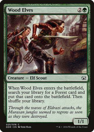 Wood Elves [Duel Decks: Nissa vs. Ob Nixilis] - Destination Retro