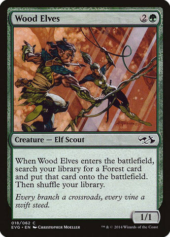 Wood Elves (Elves vs. Goblins) [Duel Decks Anthology] - Destination Retro