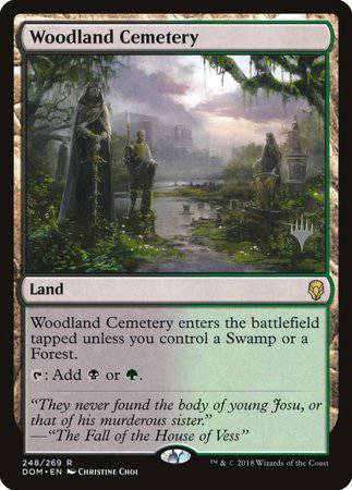 Woodland Cemetery [Dominaria Promos] - Destination Retro